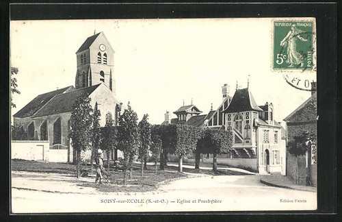 Cpa soisy sur - cpa, soisy-sur-ecole,