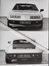 Photo Presse RENAULT ALPINE A 310 V6 modèle 1981 Grand format ref 47