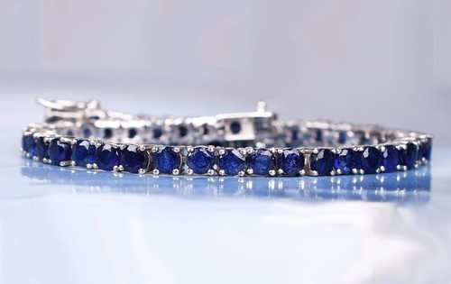 Saphir bleu ovale - bleu,