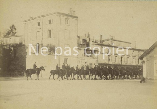 Soldats vers 1880 - vers, 8ème