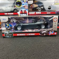 VOITURE JADA TOYS BATMOBILE & BATMAN + FIGURINE 1:24 EN BOITE