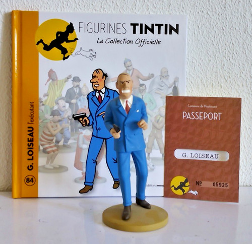 Figurine tintin la - figurine,