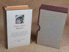 LA PLEIADE :  JAMES JOYCE -