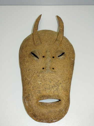Ancien masque africain - -ancien,