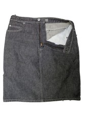 JUPE JEAN NOIR TAILLE FR 38 DE