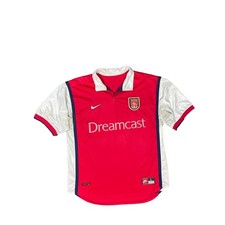 Maillot vintage domicile Arsenal #14 Henry saison 1999-2000