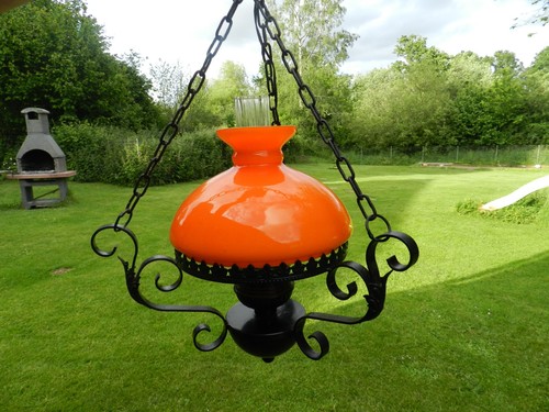 Ancien lustre vintage fer