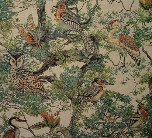 Rideau tapisserie tissu - tapisserie,