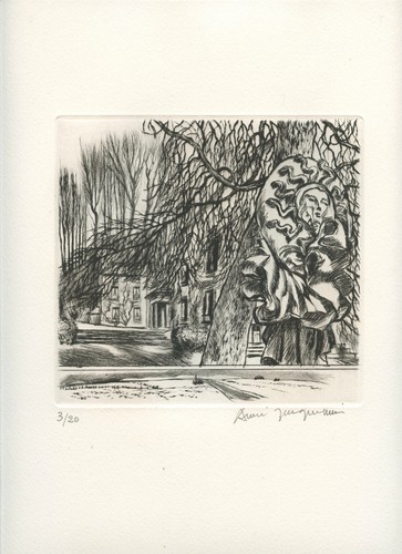 Jacquemin andré gravure - gravure, 1984