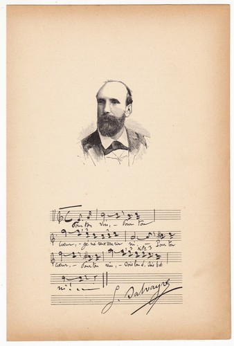 Portrait xixe gaston salvayre - portrait,