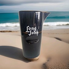 Superbe carafe long john scotch whisky en ceramique