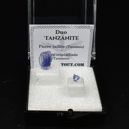 Tanzanite duo pierre - tanzanite,