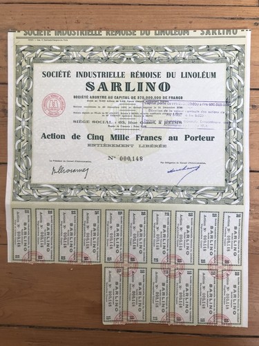 Sarlino linoléum - (reims, 51)