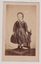 CDV anonyme Second Empire - Enfant - Vintage albumen print c.1860