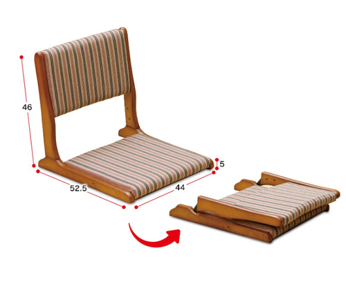 Chaise japonaise zaisu - chaise, tatami