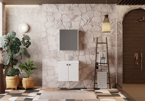 Meuble salle bain - salle,