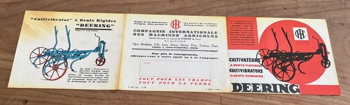 Brochure ancienne n252 deering - brochure,