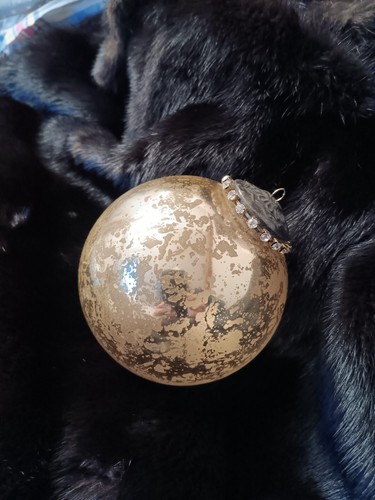Grosse boule noël verre - boule,