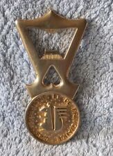 ANCIEN DÉCAPSULEUR OUVRE BOUTEILLE METAL CAISSE D'EPARGNE ET PREVOYANCE LG 9,5cm