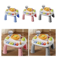 Centre de Table d'activité de jouets musicaux 2 en 1, jouets sensoriels