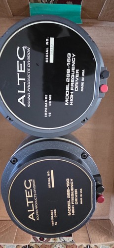Altec 288 16g drivers pair - altec,
