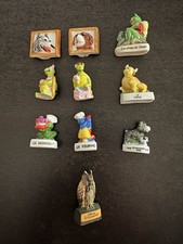 LOT 10 fèves Animaux