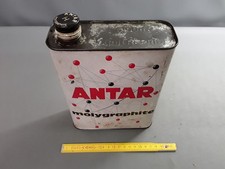 Ancien bidon d'huile moteur