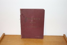 Catalogue ancien ornements Bronze et bois sculpté - V.Albert -livre ancien