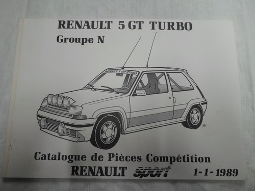 Renault turbo catalogue - renault,