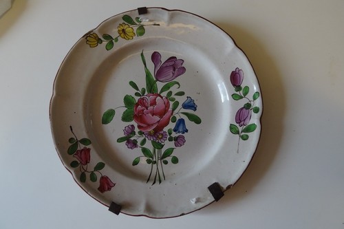 Assiette faience de - faience,