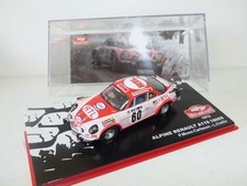 RENAULT ALPINE A110 1600S RALLYE MONTE CARLO 1972 P. MOSS ALTAYA 1:43 10ème