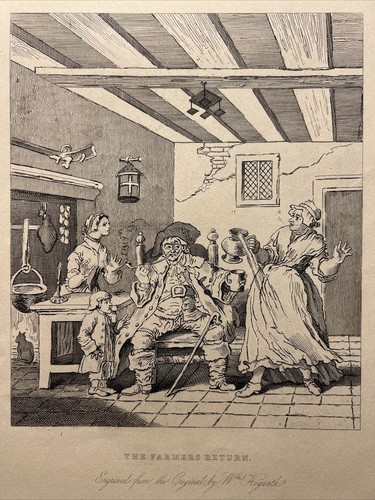 Ancienne gravure sur - , acier