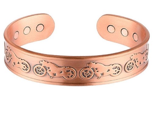 Bracelet magnétique cuivre - bracelet,