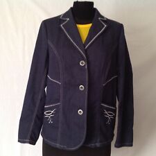 DAXON VESTE FEMME BLEU GRIS TAILLE 42 D40 UK14 ( VF01/18/03-22B )