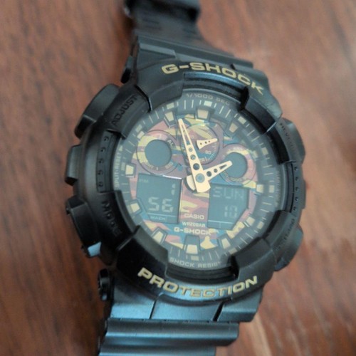Montre noire casio shock - noire,