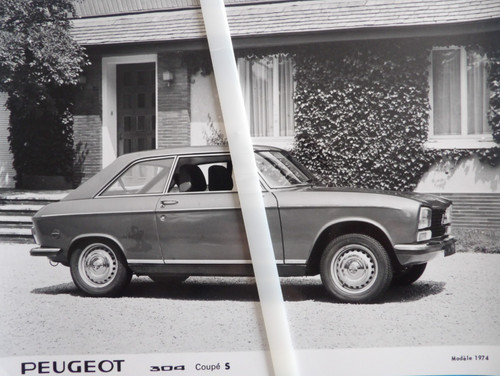Photo presse peugeot 304 - photo,