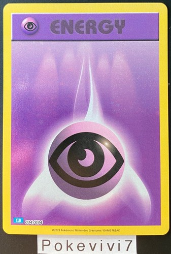 Carte pokemon energy 034 - carte, 034/034