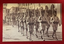 cpa militaire Troupes