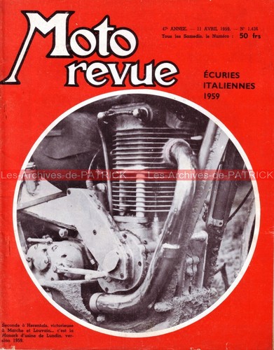Moto revue 1436 ducati 125 - 1436,