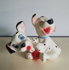 Disney Lampe 101 Dalmatiens plastique souple années 60 70