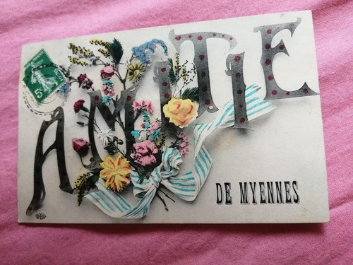 Superbe rare carte 1908 - rare,