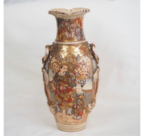 Vase satsuma ware - vase,