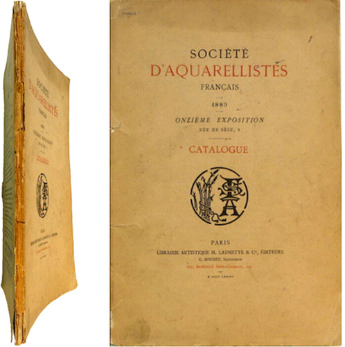 Société aquarellistes - société, d'aquarellistes