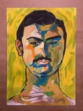 OSWALDO GUAYASAMIN Dessin sur papier (fait main) signé et estampillé...