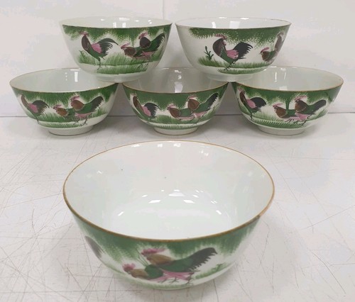 Bols riz porcelaine coq - bols,