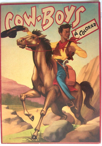 Cow boys colorier - cow-boys, album