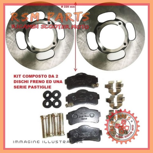 Brake discs front 220 - brake, Ø