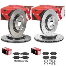 BREMBO Sport Set Freins Avant + Arrière Convient pour Audi A4 S4 B8 8K A5 S5 8T