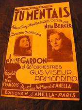 "Partition Tu Mentais Nita