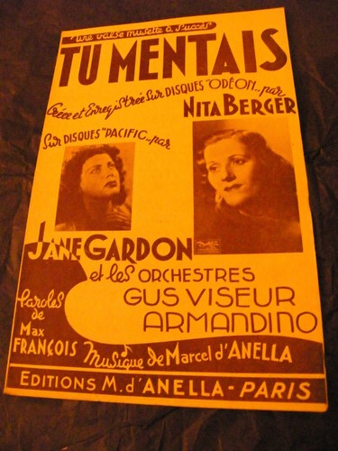 Partition mentais nita - "partition,